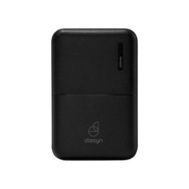 Dizayn D400 Powerbank 5000mAh USBC Siyah 