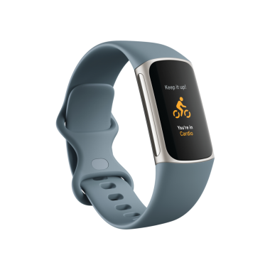 FITBIT Charge 5 - Çelik Mavi/Platin Giyilebilir Teknoloji