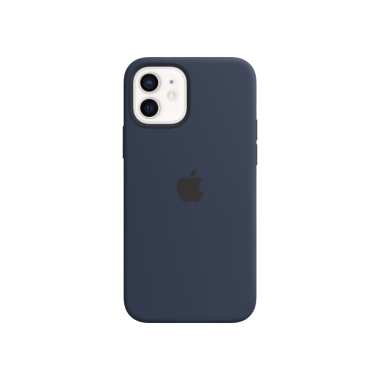 iPhone 12/12 Pro Silikon Kılıf Lacivert