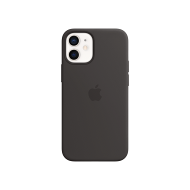 iPhone 12 Mini Silikon Kılıf Siyah