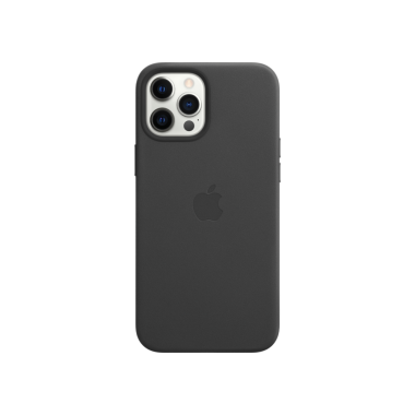 iPhone 12 Pro Max Deri Kılıf Siyah