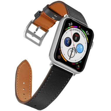 NAZTECH 38-40 MM DERI KAYIŞ SIYAH Cep Telefonu Aksesuarları