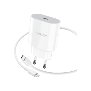 Robor Şarj Adap. R621 Usb-C Lightning 1m 